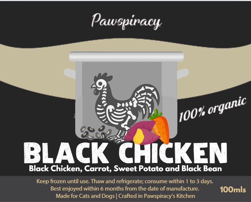 Frozen Black Chicken Soup