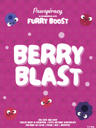 Pawspiracy x Furry Boost Berry Blast Treats